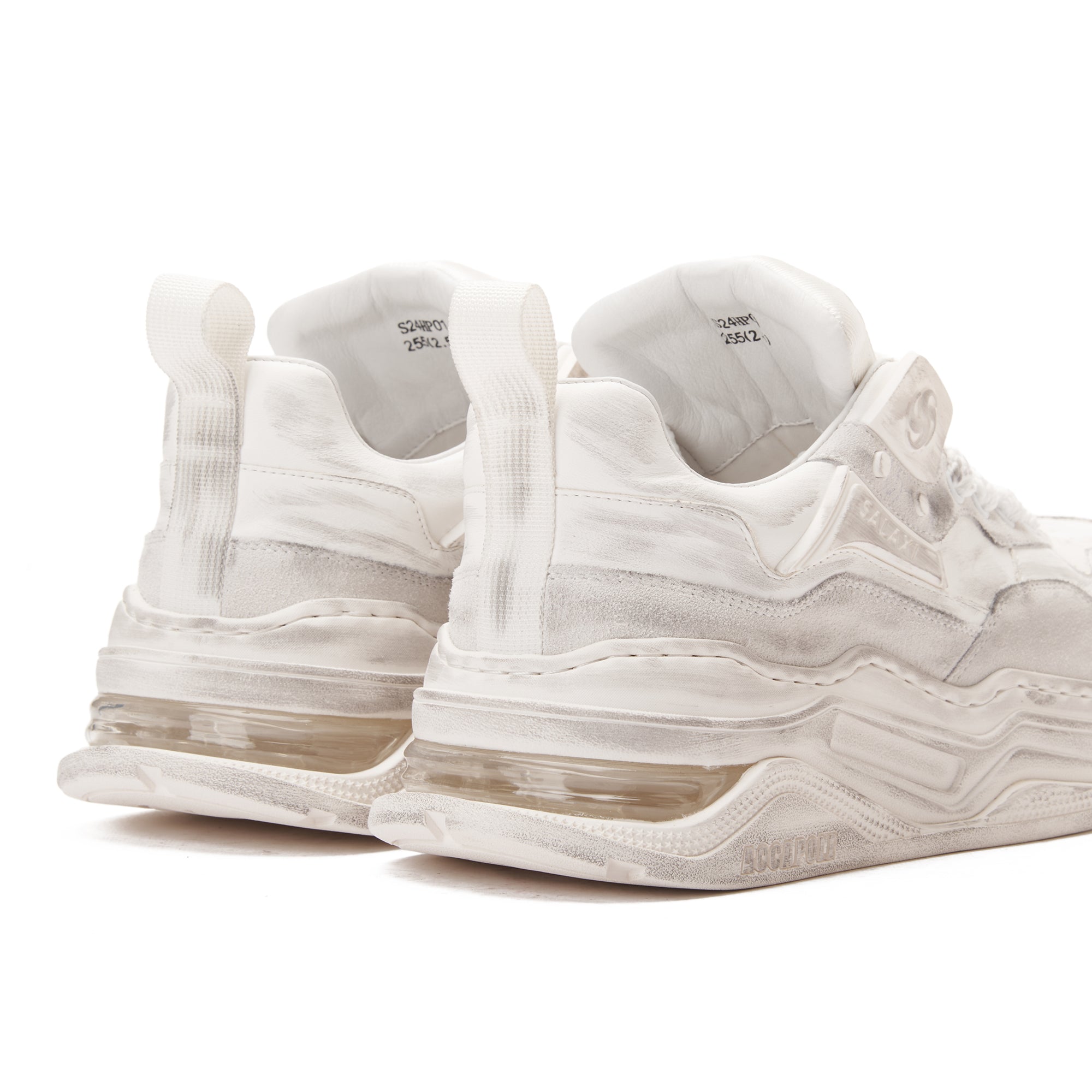 Dirty White SLX Accapole Sneakers Luxury Shoes