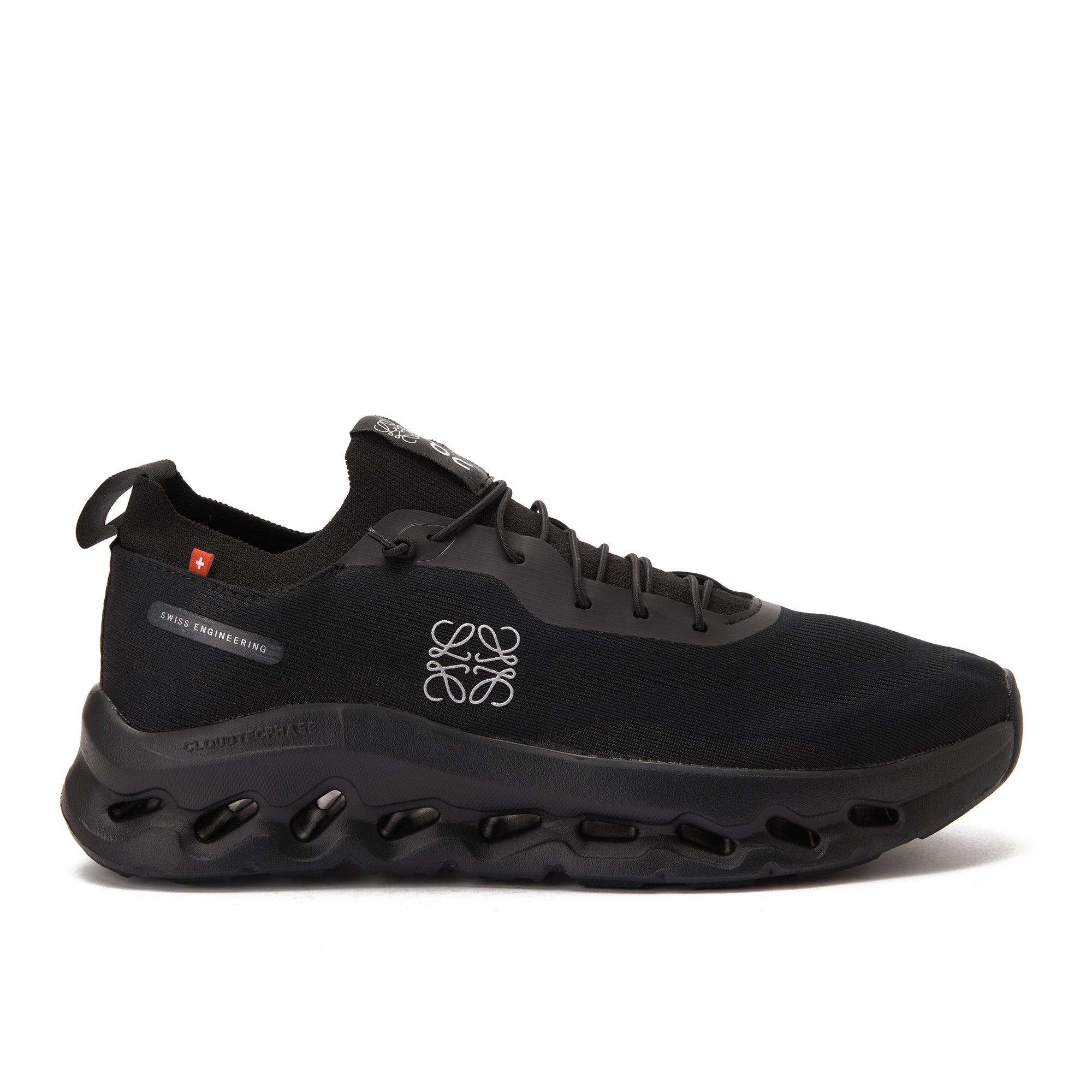 Black DQ CloudTec Phase Sneakers Luxury Shoes