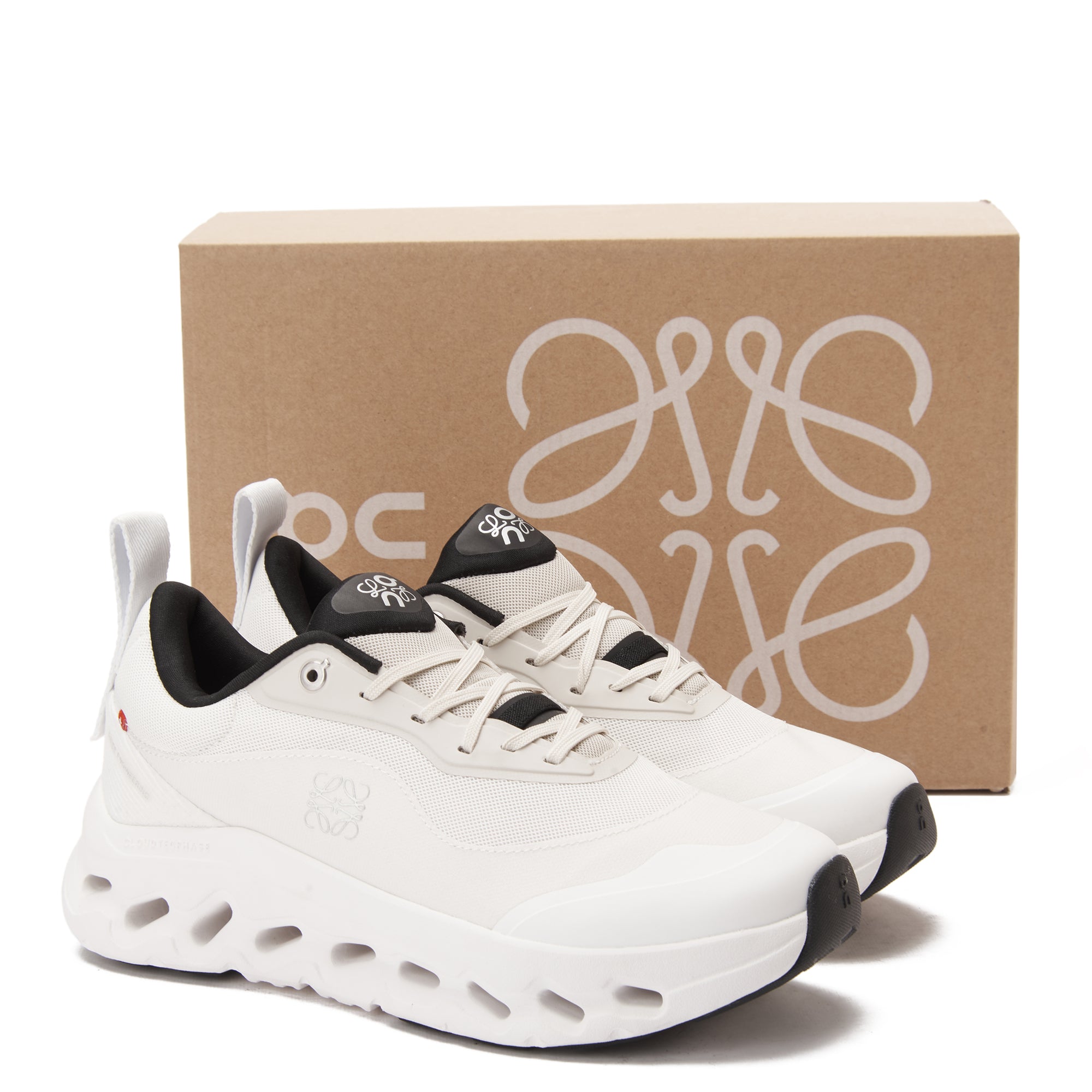 White DQ CloudTec Phase Sneakers Luxury Shoes