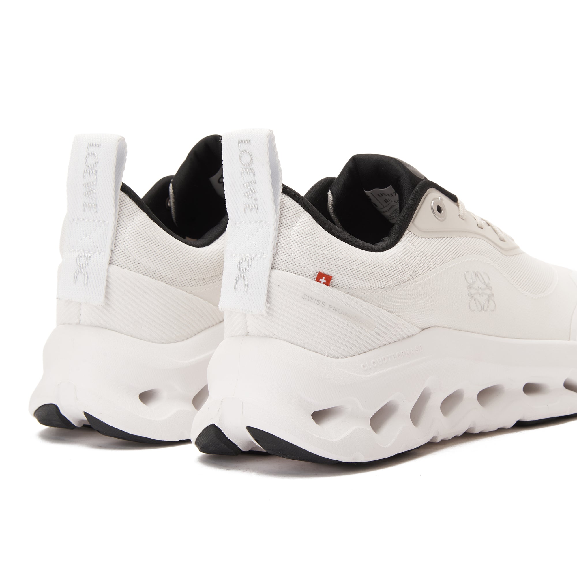 White DQ CloudTec Phase Sneakers Luxury Shoes