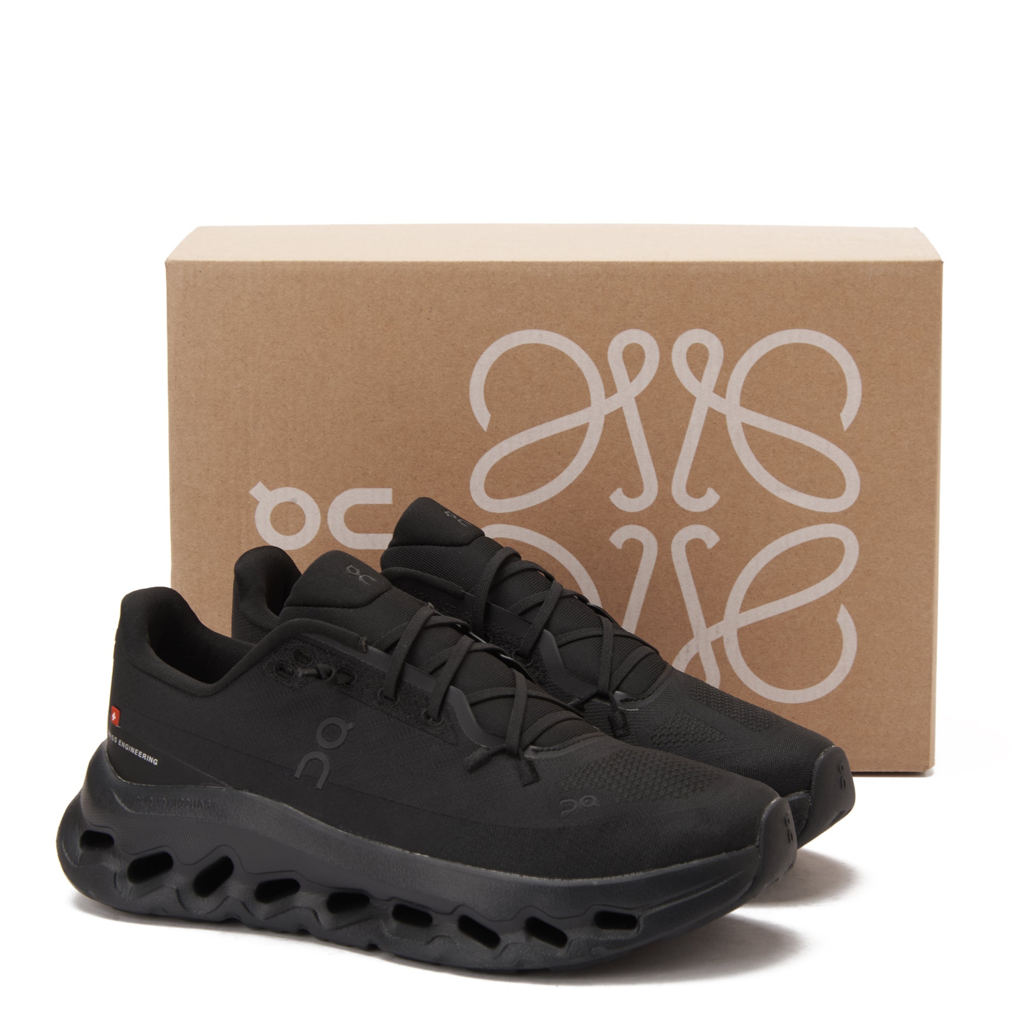 All Black DQ Running Eclipse Sneakers Luxury Shoes