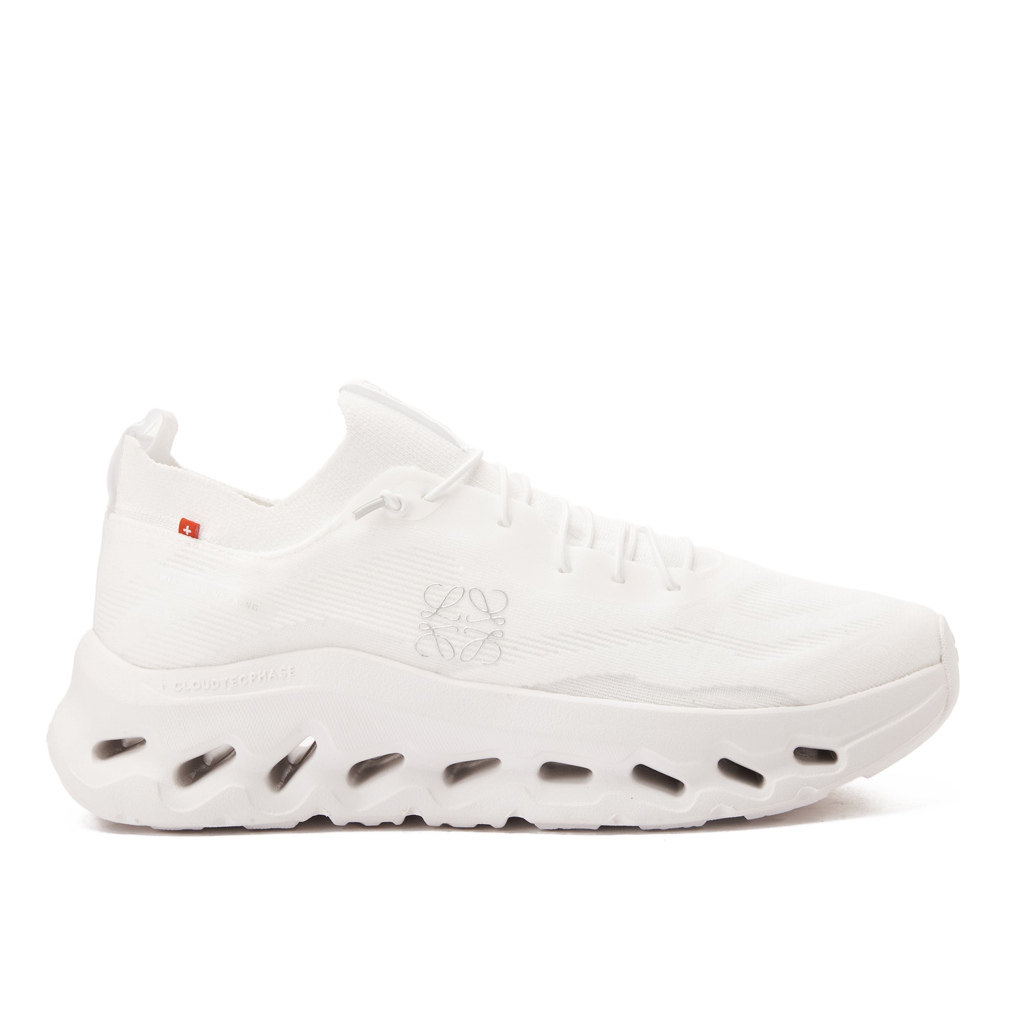 White DQ CloudTec Phase Sneakers Luxury Shoes