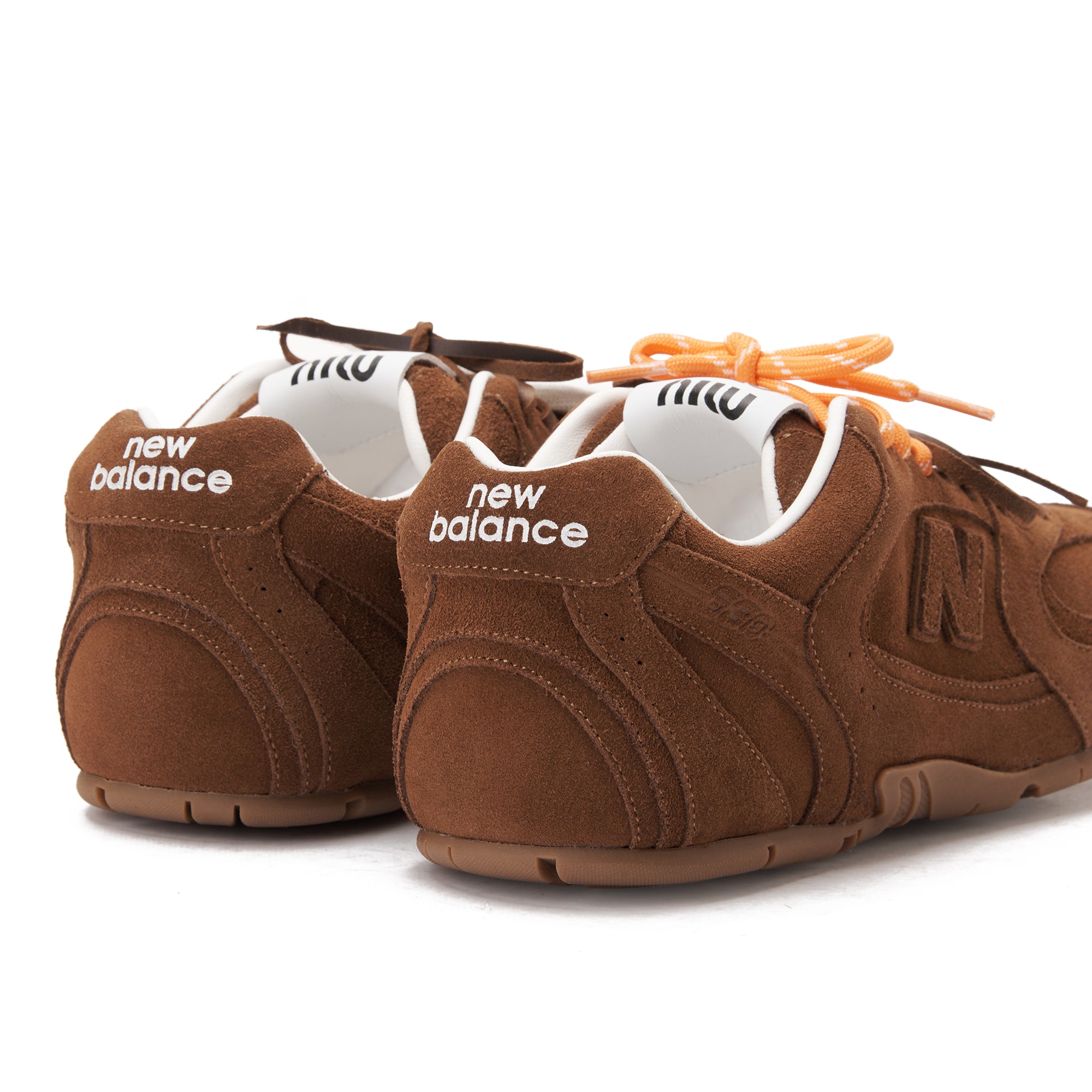 Brown New Balance X Miu Miu 530 SL Sneakers Luxury Shoes
