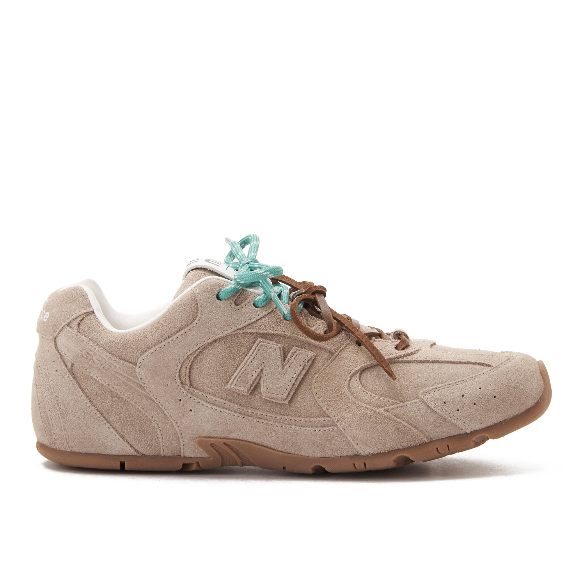 Beige New Balance X Miu Miu 530 SL Sneakers Luxury Shoes
