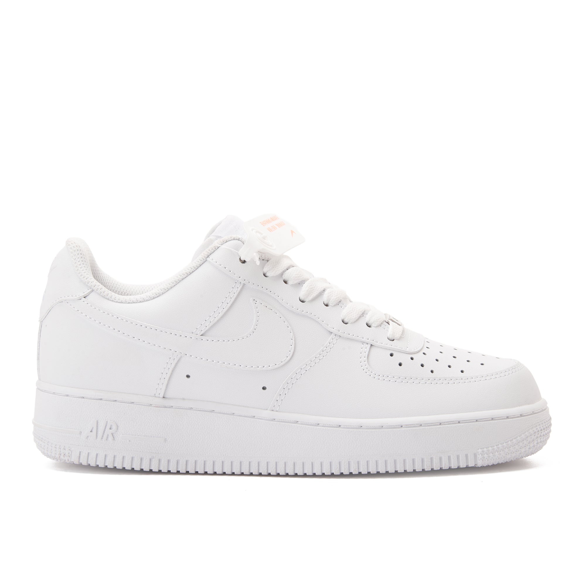 All White Air Force 1 Sneakers Luxury Shoes