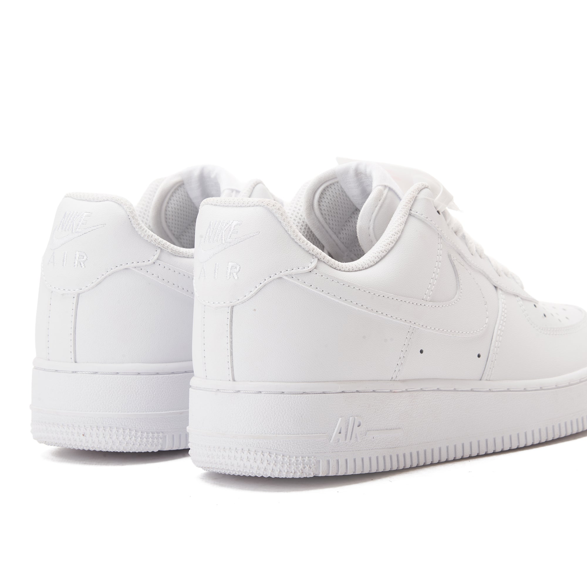 All White Air Force 1 Sneakers Luxury Shoes