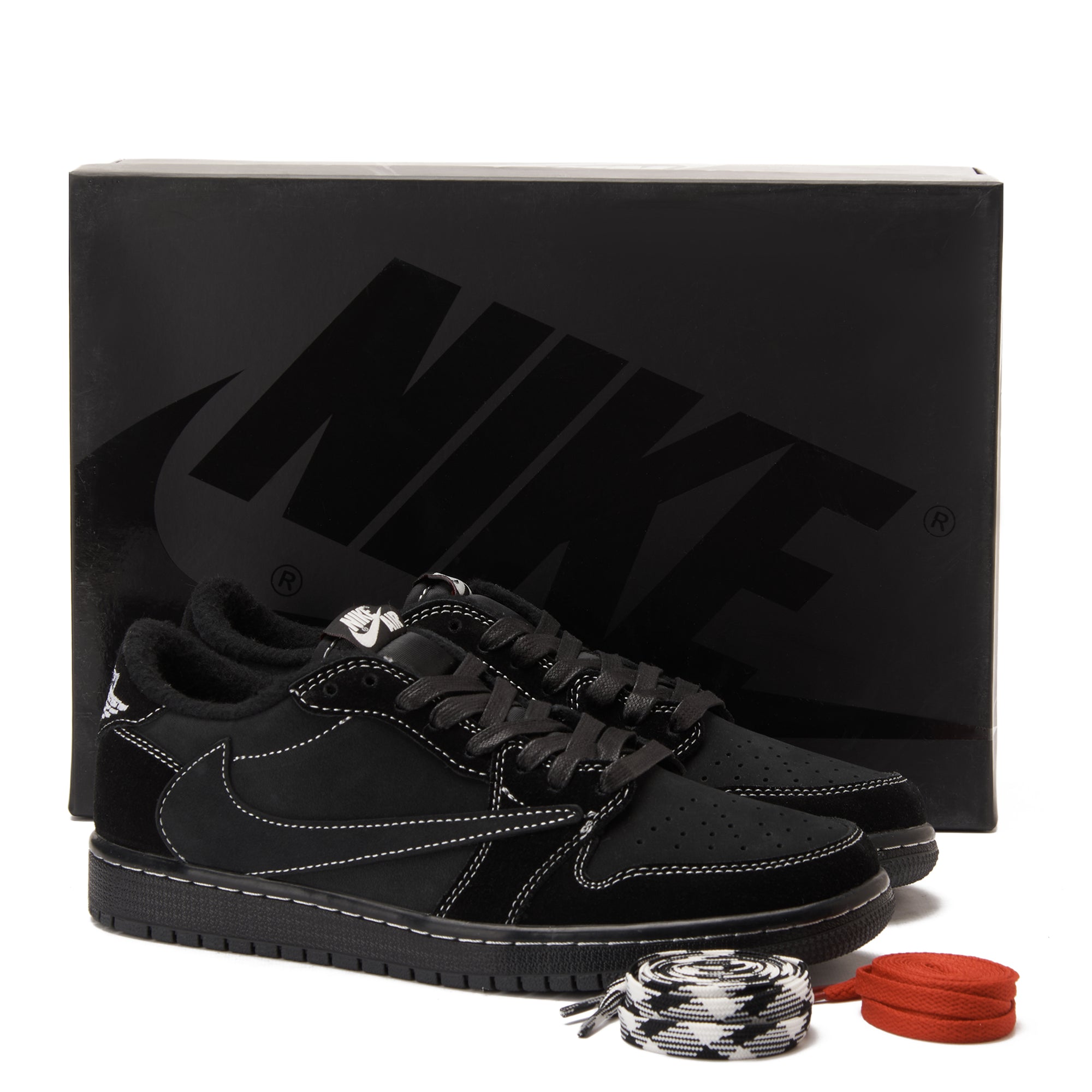 Black Phantom Air Jordan Low Travis Scott 1 Sneakers Luxury Shoes