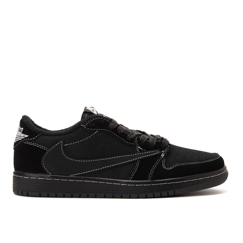 Black Phantom Air Jordan Low Travis Scott 1 Sneakers Luxury Shoes