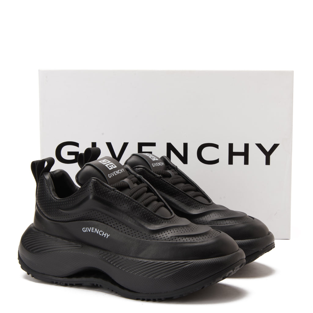 Black Givenchy Stried Bulky Sneakers Luxury Shoes