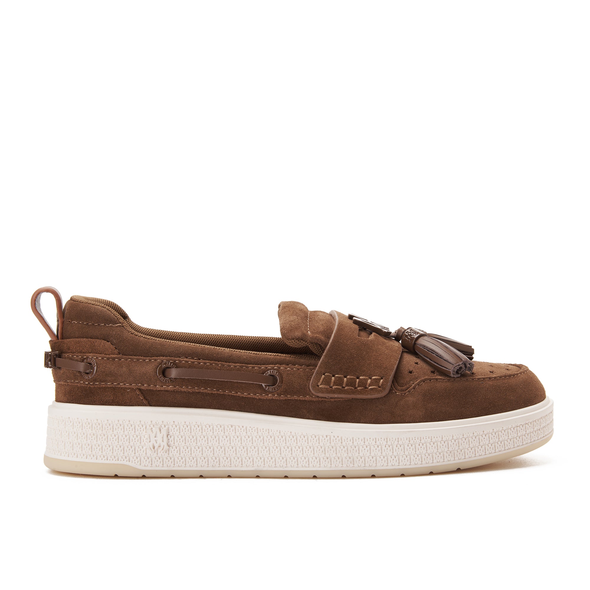 Brwon Amiri MA Tassel Hybird Loafers In Suede Luxury Shoes