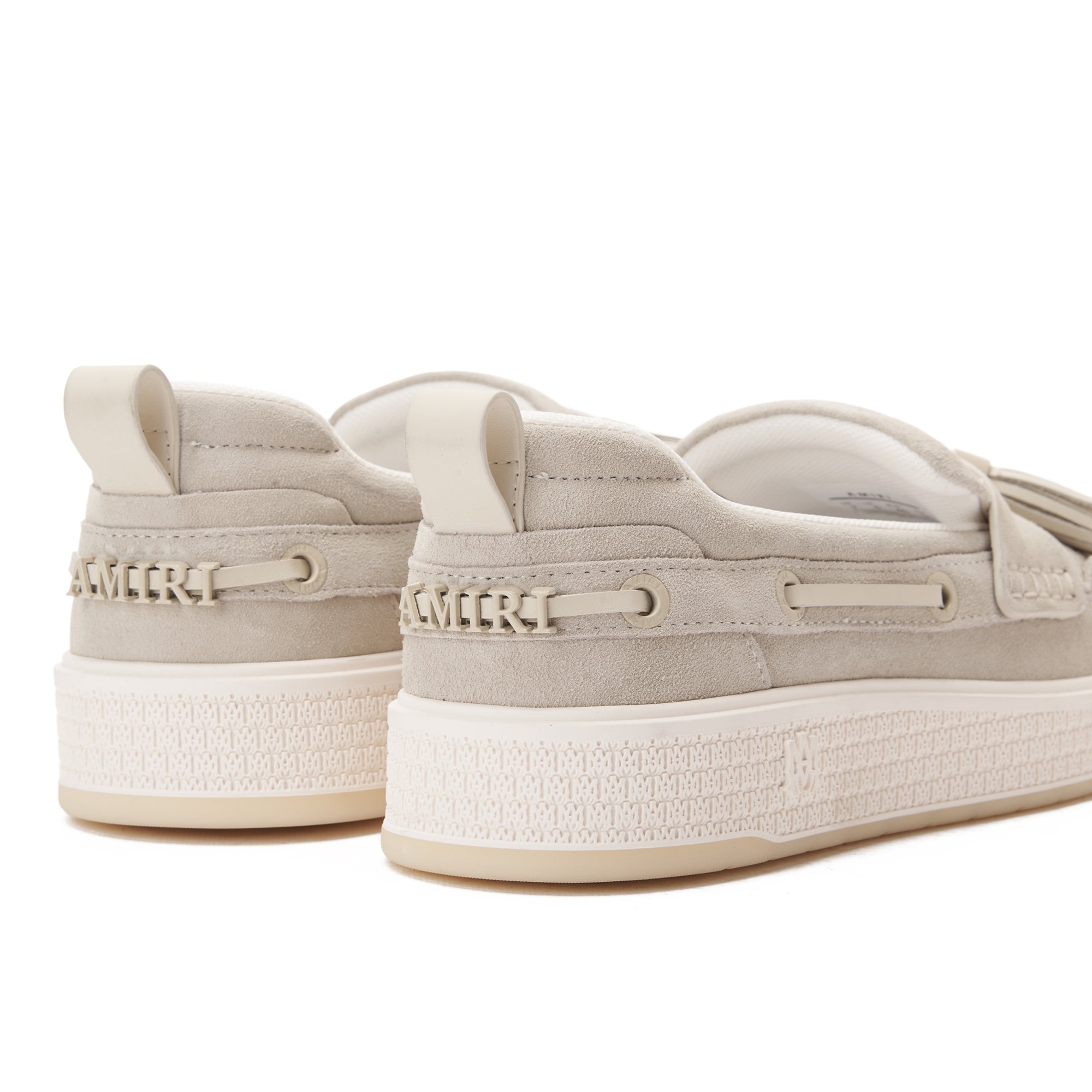 Gray Amiri MA Tassel Hybird Loafers In Suede Luxury Shoes