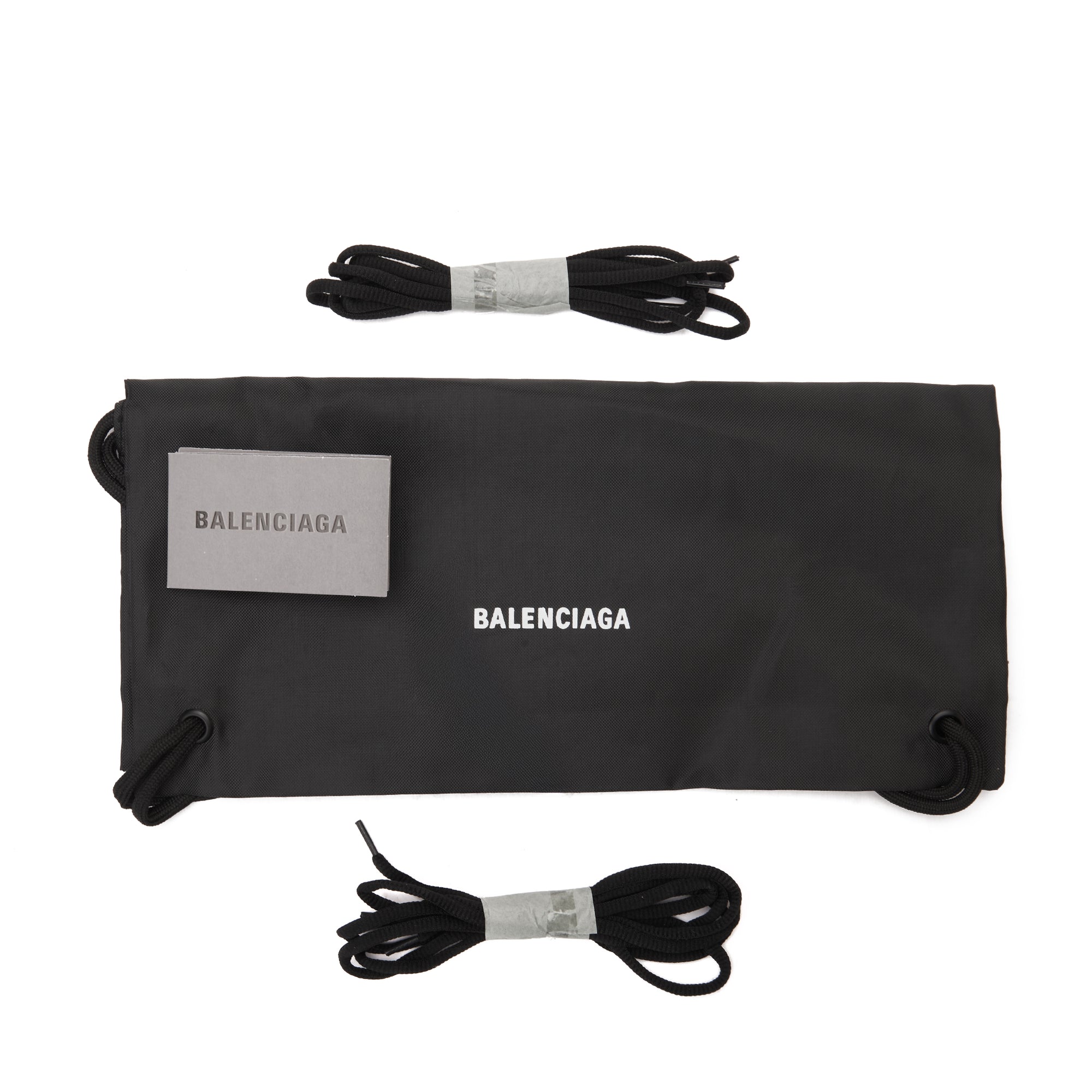 Black Balenciaga Track Signature Sneakers Luxury Shoes