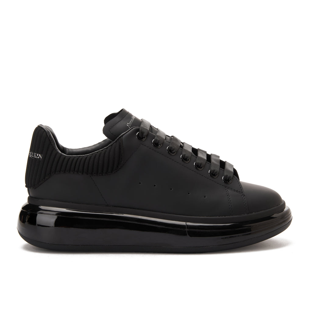 All Black Alexander Mcqueen With Midsole Verne Sneakers Luxury Shoes