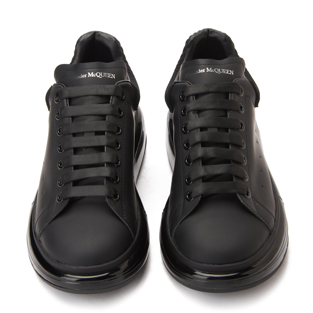 All Black Alexander Mcqueen With Midsole Verne Sneakers Luxury Shoes