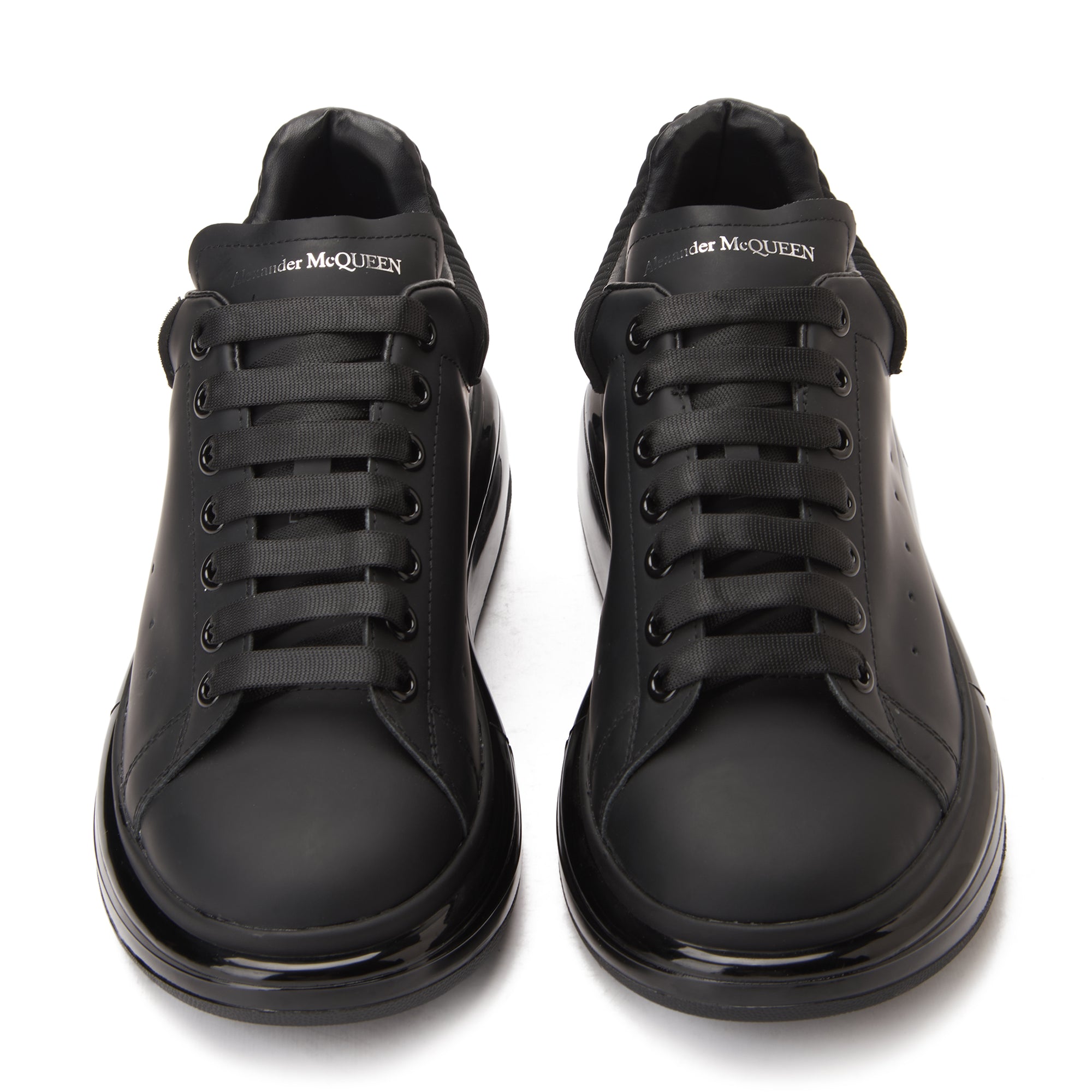 All Black Alexander Mcqueen With Midsole Verne Sneakers Luxury Shoes