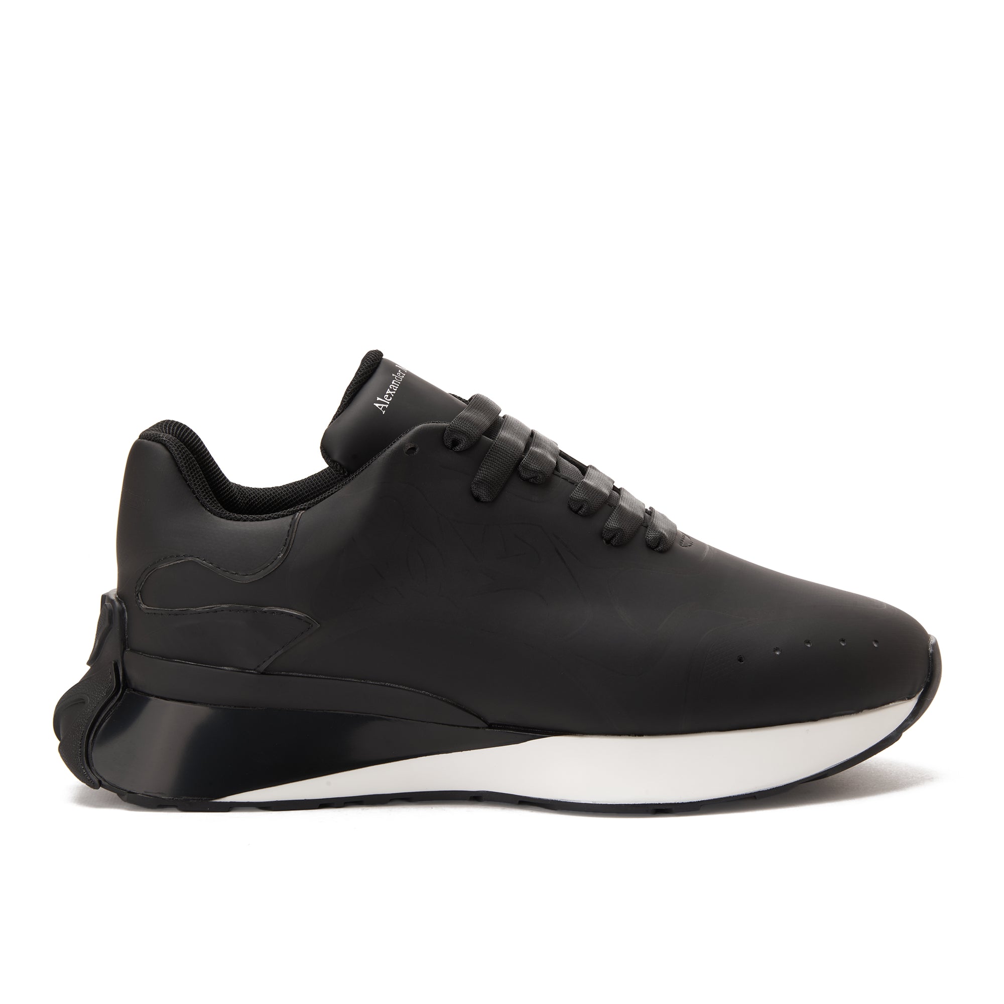 Black Alexander McQueen Sprint Runner Sneakers Luxury Shoes