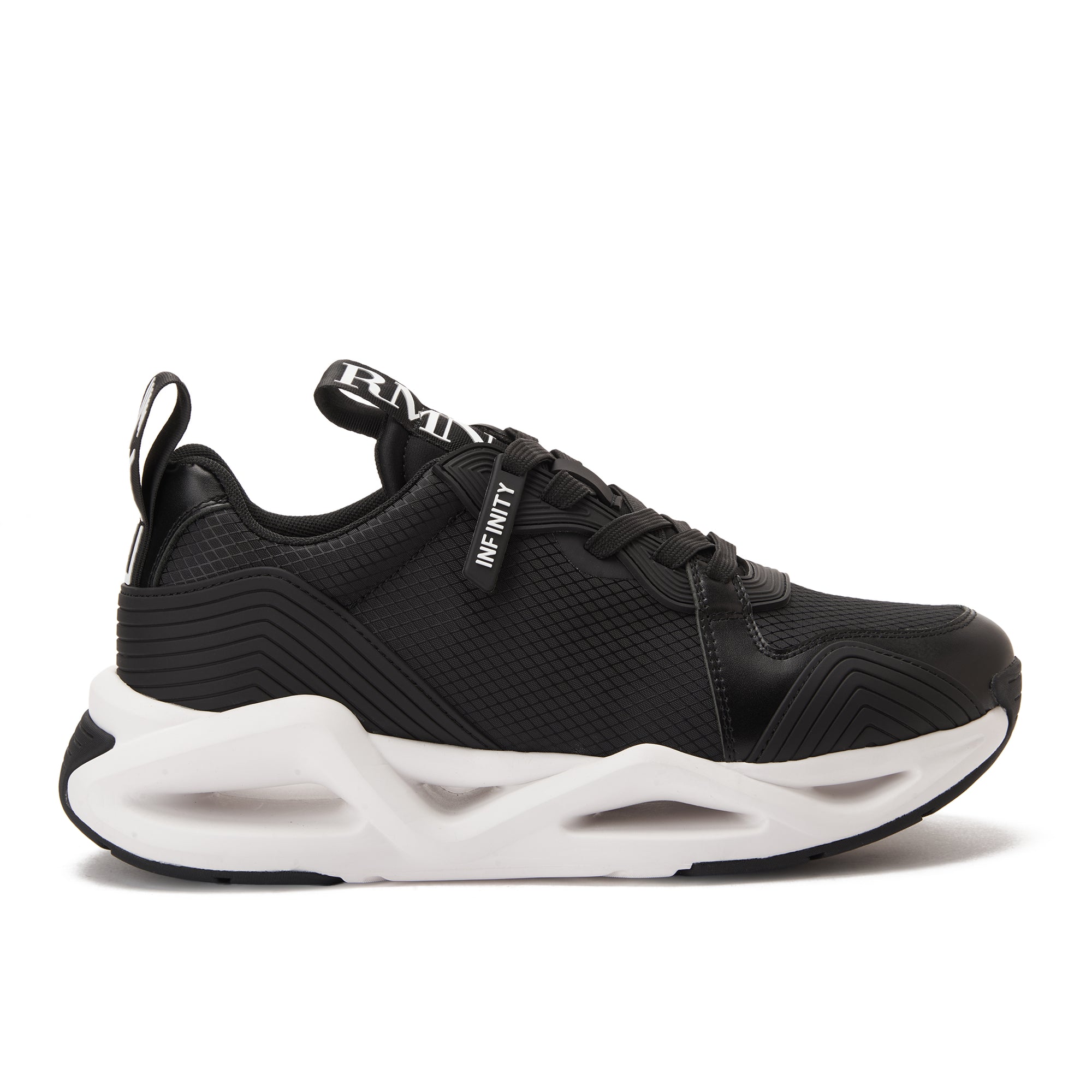 Black&White EA7 Emporio Armani Infinity Evolution Sneakers Luxury Shoes