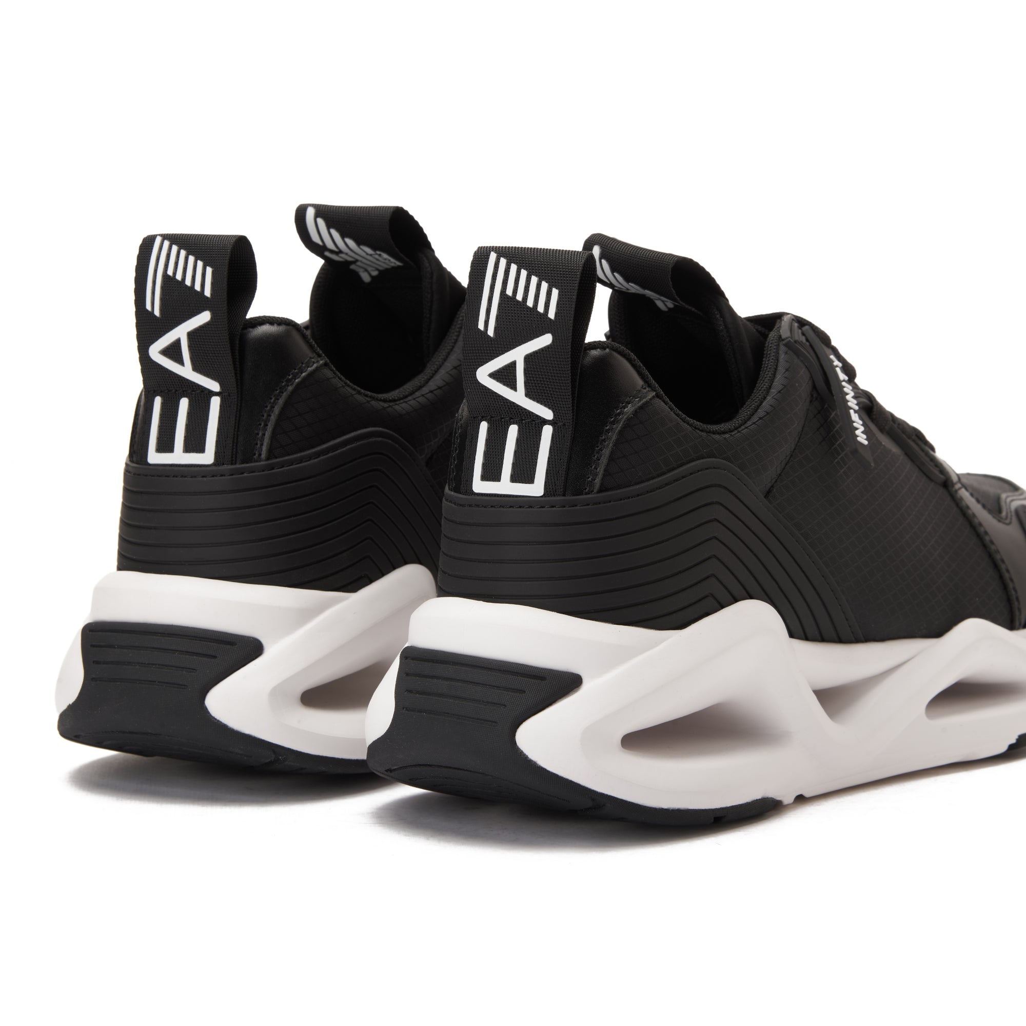 Black&White EA7 Emporio Armani Infinity Evolution Sneakers Luxury Shoes
