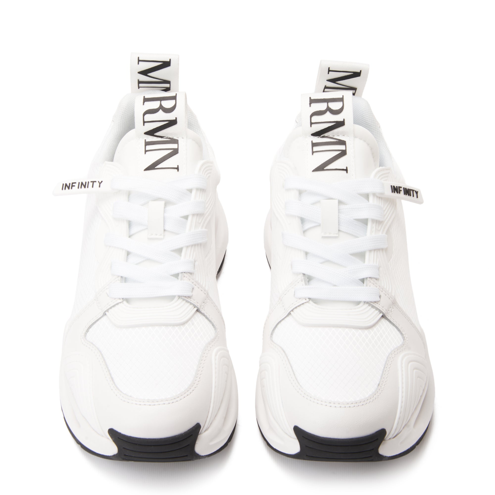 White EA7 Emporio Armani Infinity Evolution Sneakers Luxury Shoes