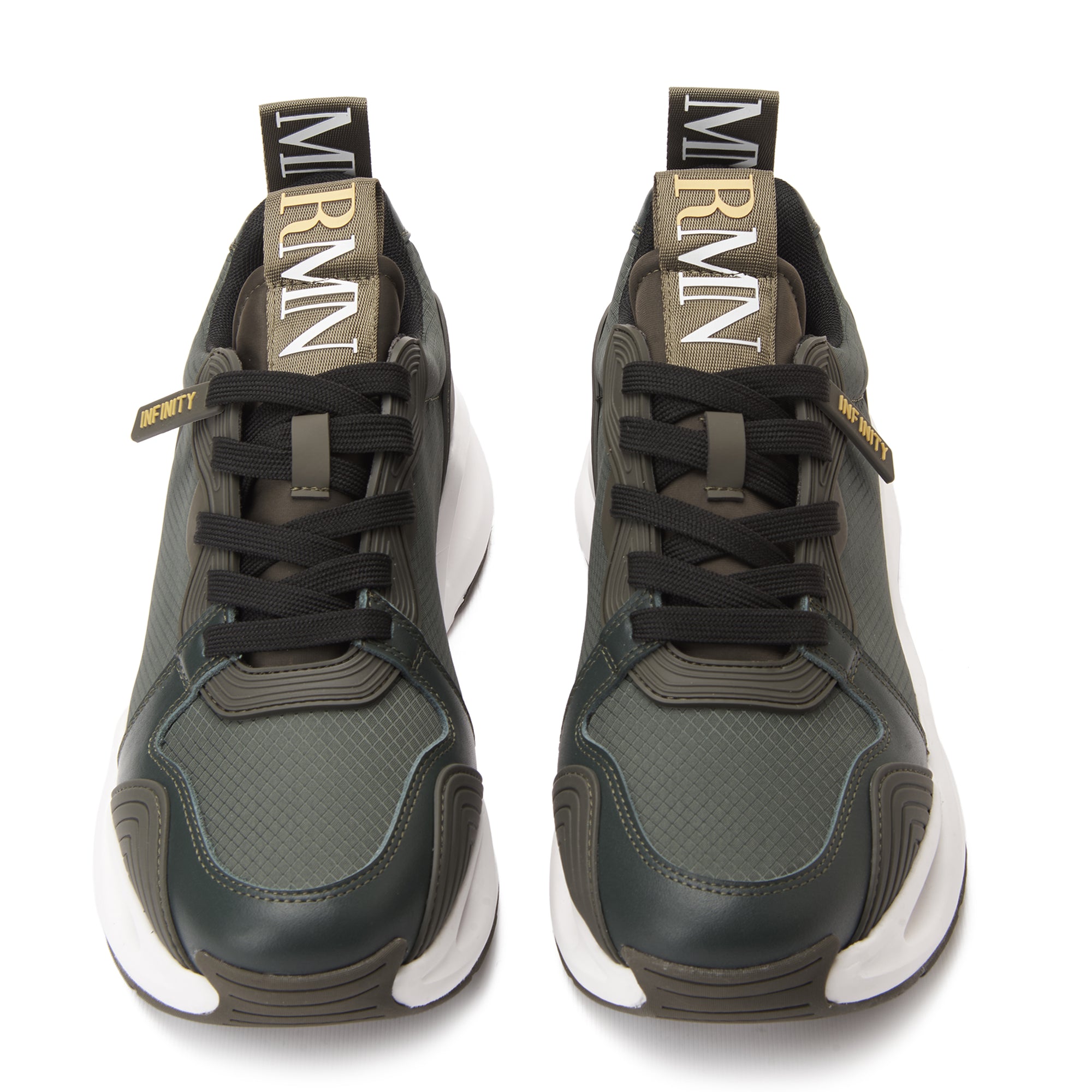 Olive EA7 Emporio Armani Infinity Evolution Sneakers Luxury Shoes