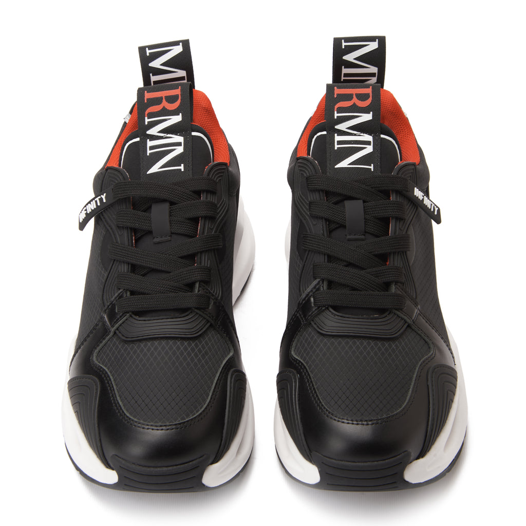 Black&Red EA7 Emporio Armani Infinity Evolution Sneakers Luxury Shoes