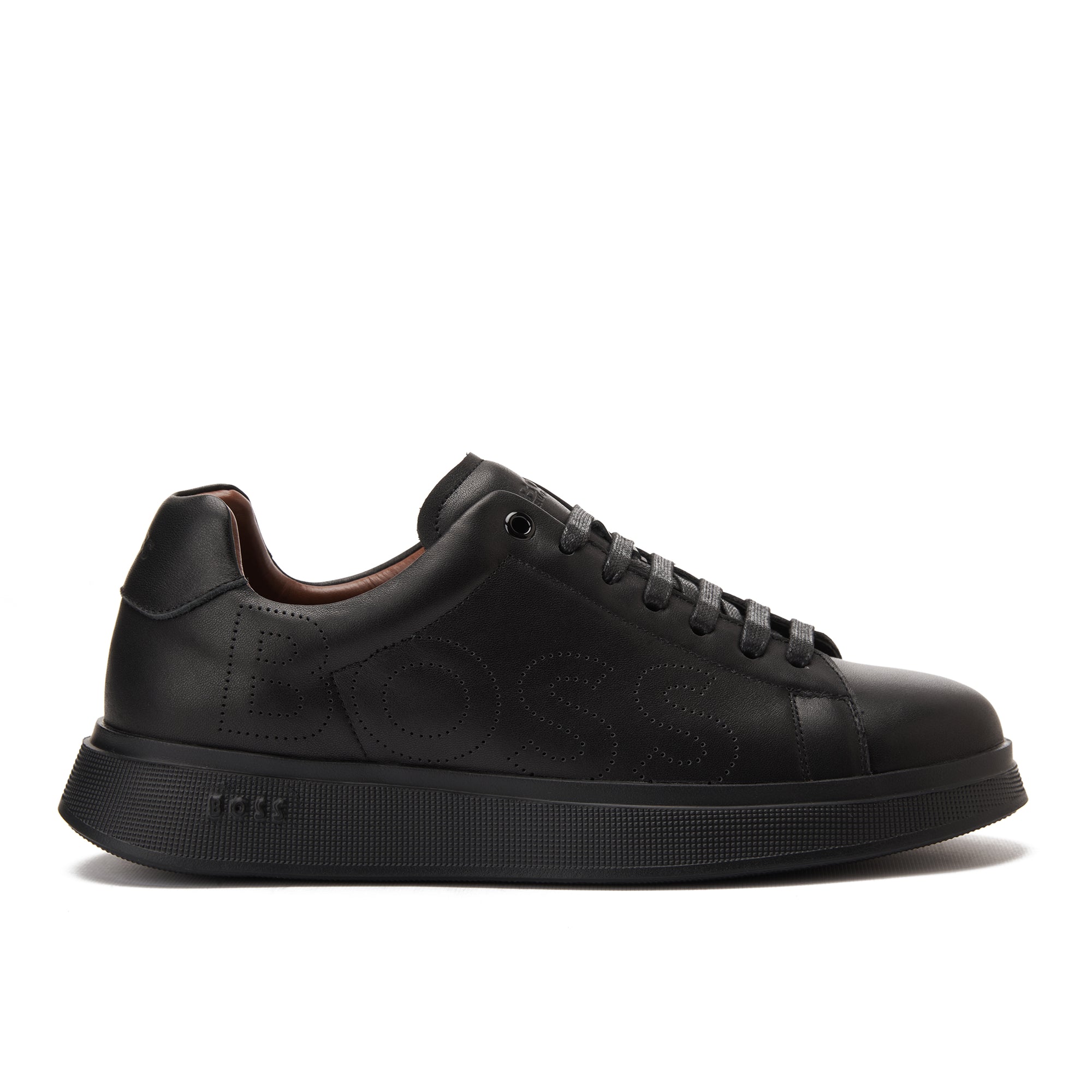 All Black Hugo Boss Low Top Herren Bulton Sneakers Luxury Shoes