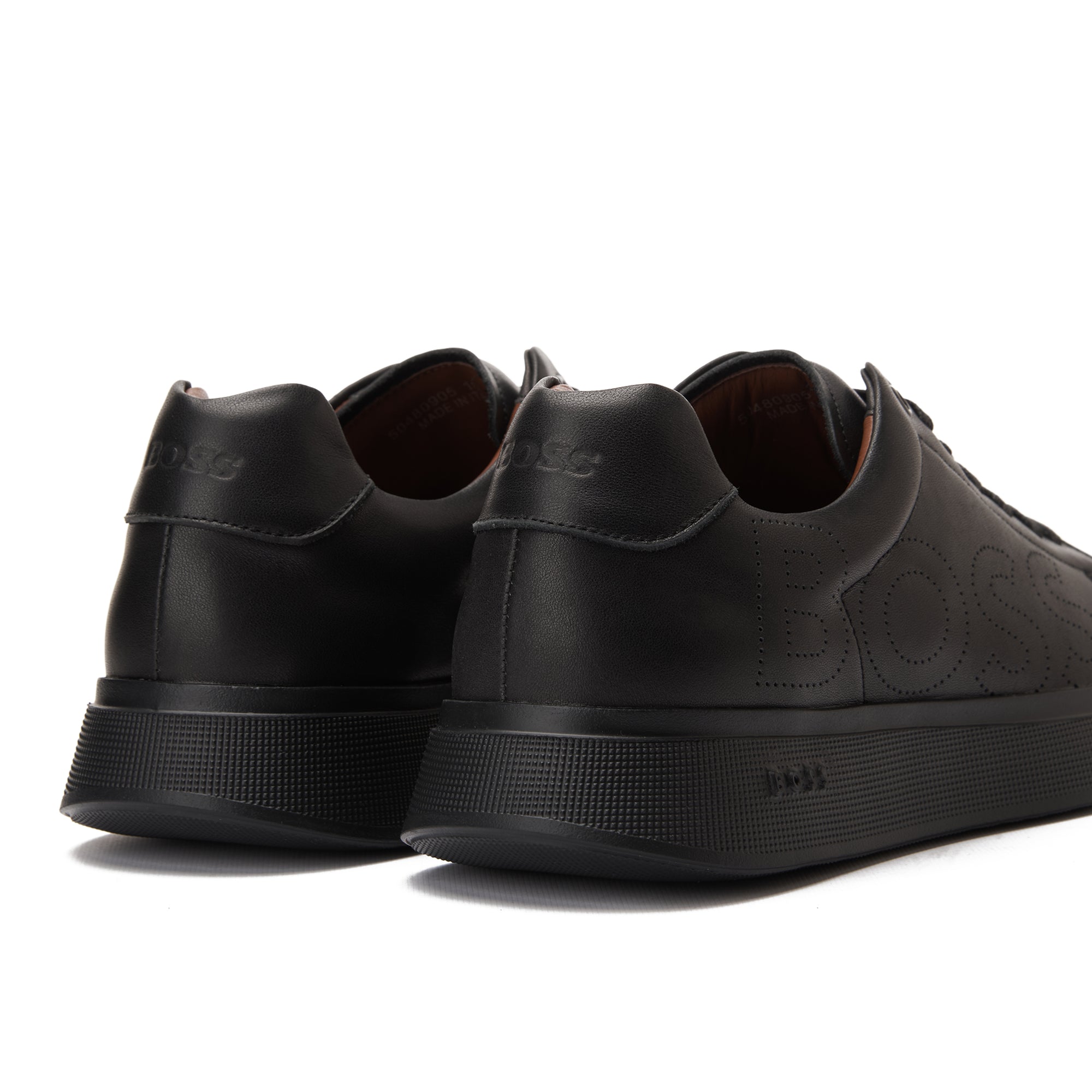 All Black Hugo Boss Low Top Herren Bulton Sneakers Luxury Shoes