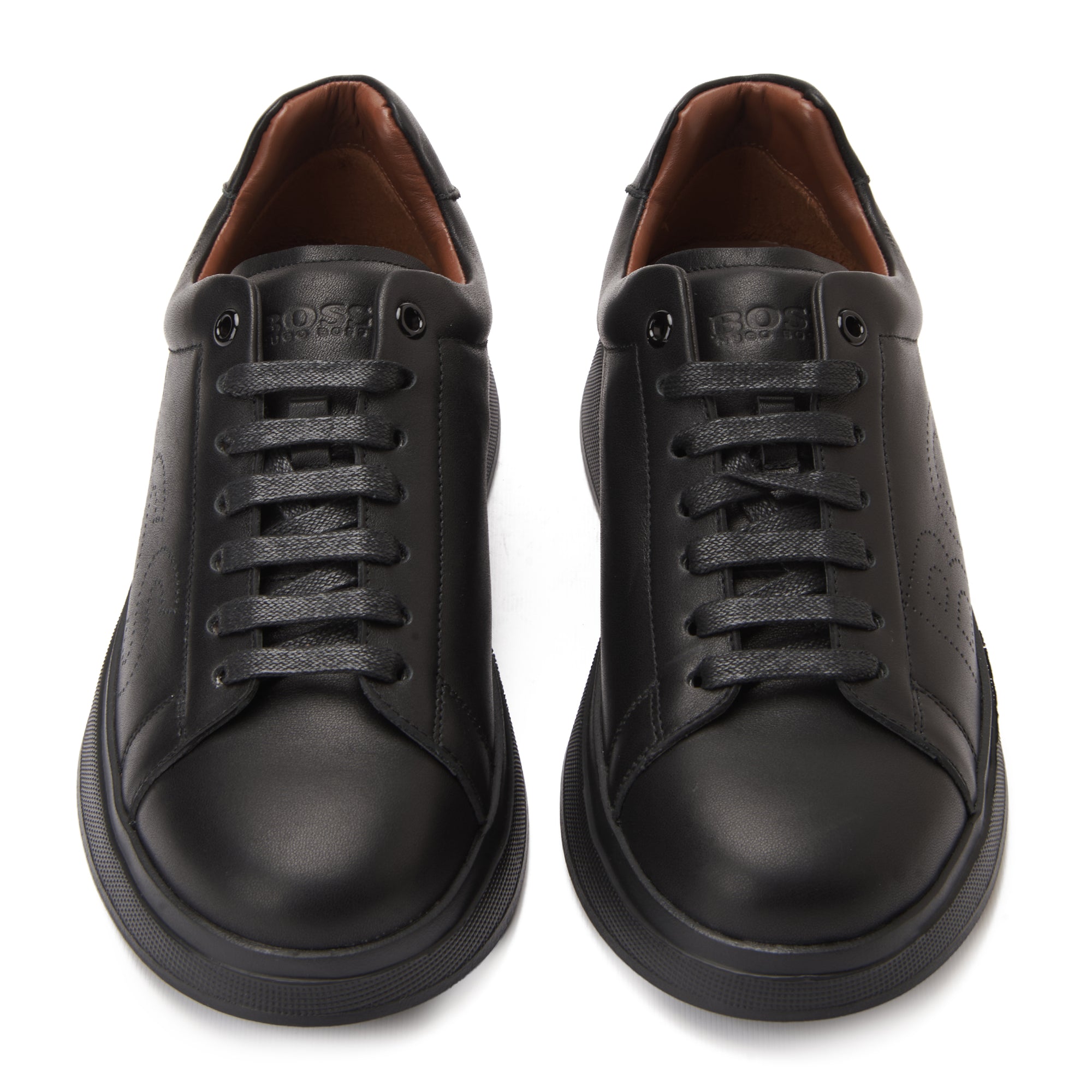 All Black Hugo Boss Low Top Herren Bulton Sneakers Luxury Shoes