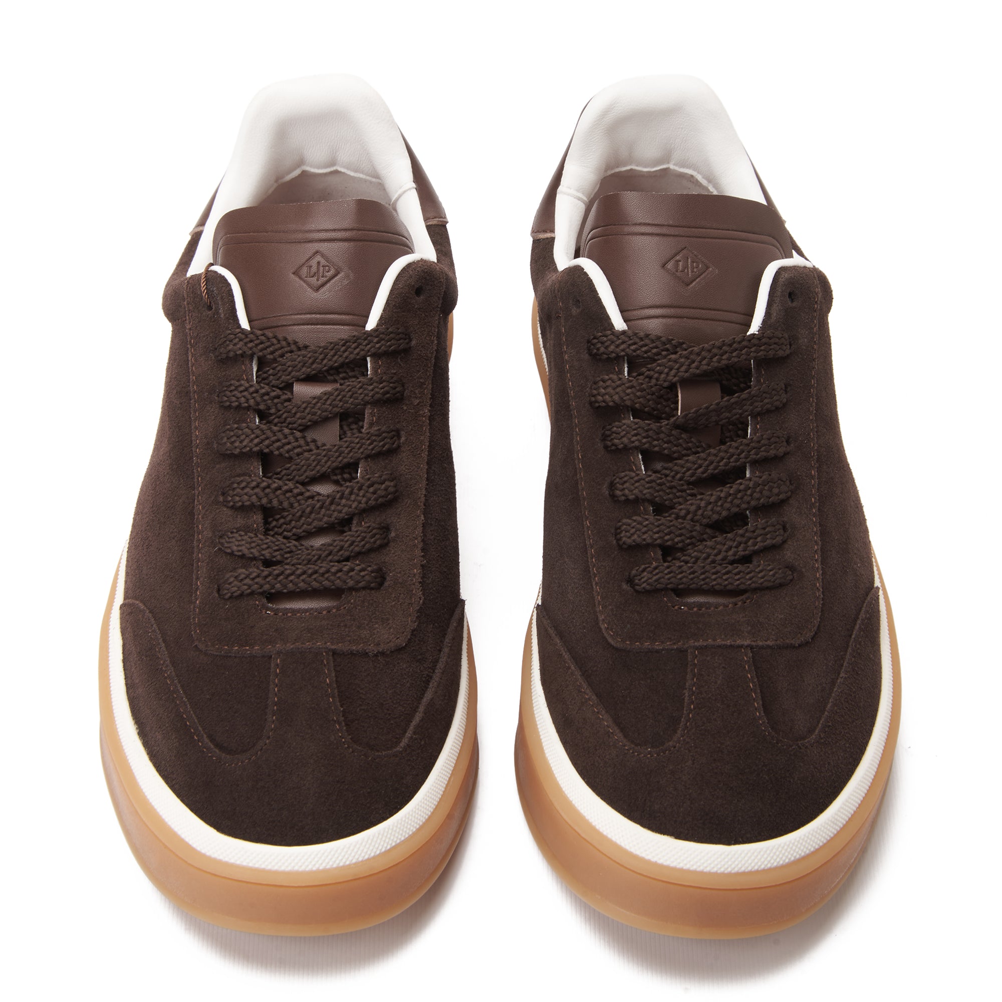 Dark Brown Loro Piana Tennis Walk Suede Sneakers Luxury Shoes