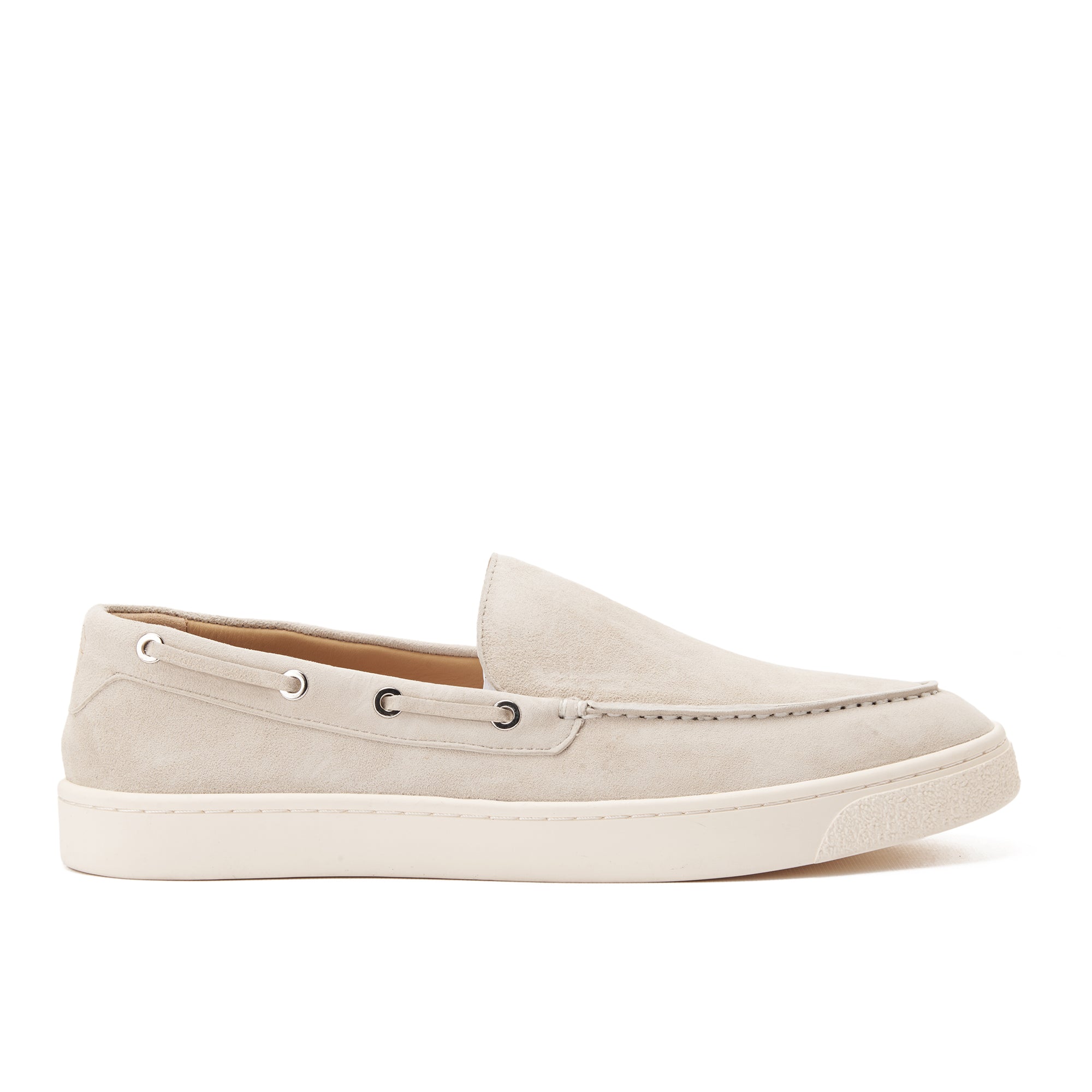 Off White Brunello Cucinelli Suede Nubuck Lofars Luxury Shoes